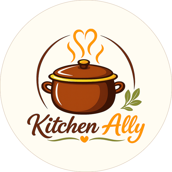 Kitchen Ally logo — a steaming pot with a heart of steam